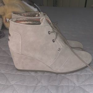 Desert Taupe Suede Women's Kala Booties